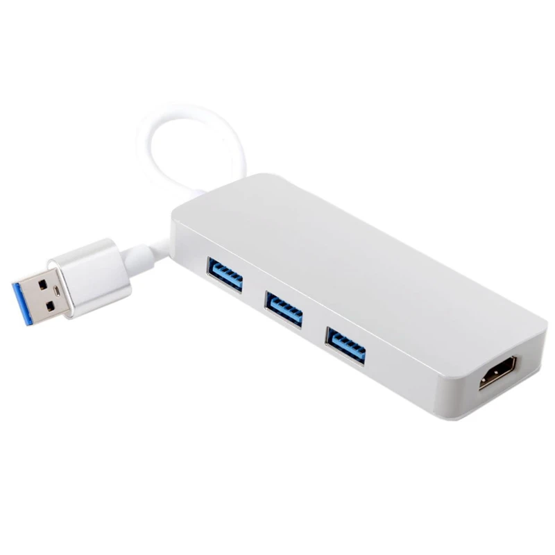 Hd 1080P Usb 3 0 к Hdmi хаб конвертер адаптер usb кабель внешняя видео карта мульти монитор