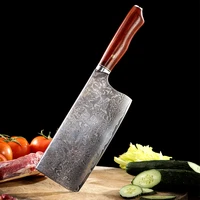 moyang f 7 5 inch damascus steel meat slicer kitchen utility kitchen special wood handle knife