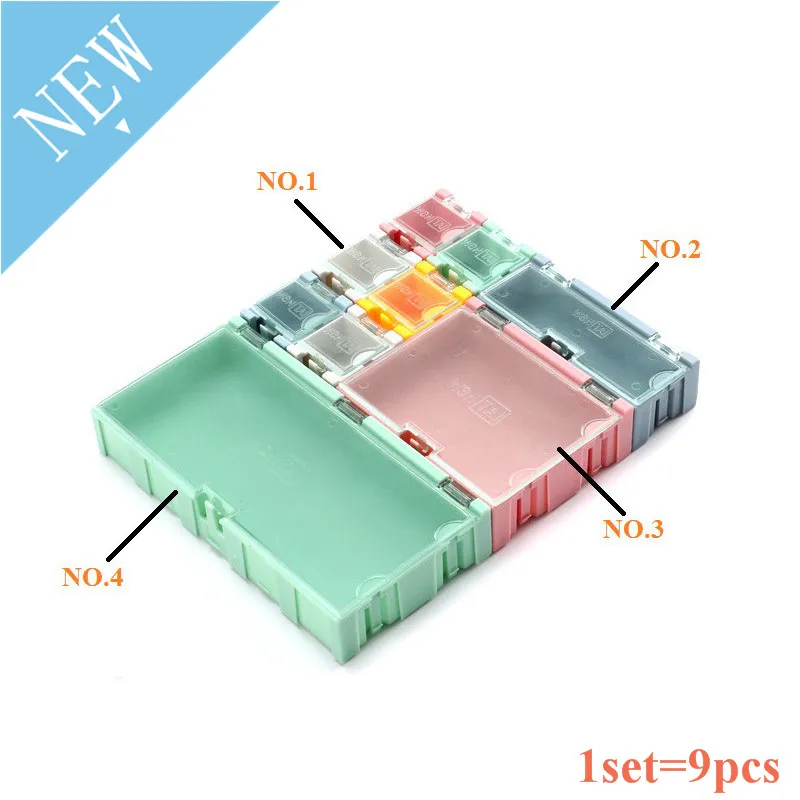 Набор инструментов SMD SMT практичная электронная компактная шкатулка для хранения