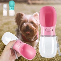 portable pet dog water bottle for small large dogs travel puppy cat drinking bowl outdoor pet water dispenser feeder pet product