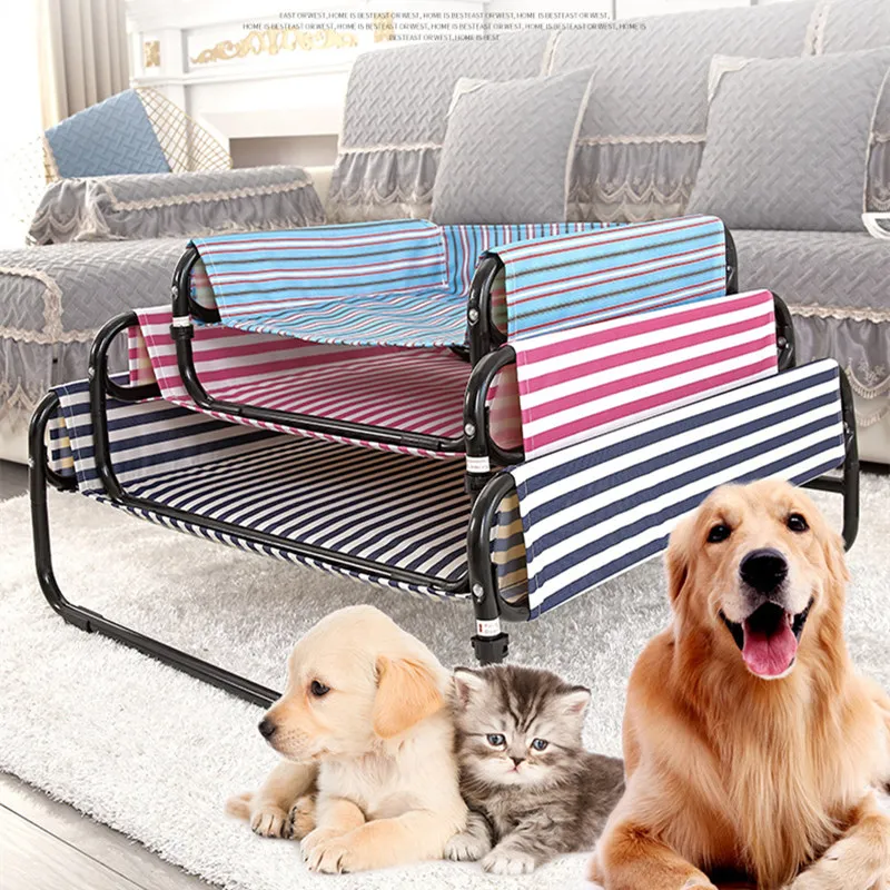 

Dog Bed Foldable Dog Beds for Large Dogs Sleeping Sofa Bed Dogs Breathable Anti-moisture Beds House Pet Accessories Sofa Cama