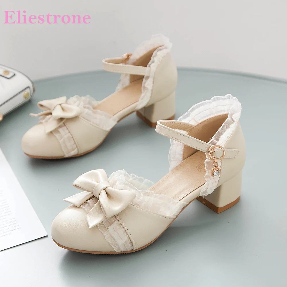 

Сезон лето; Новинка; Красивые, цвета: бежевый, розовый, женская обувь босоножки круглый носок пикантные туфли на среднем каблуке; Женские Веч...