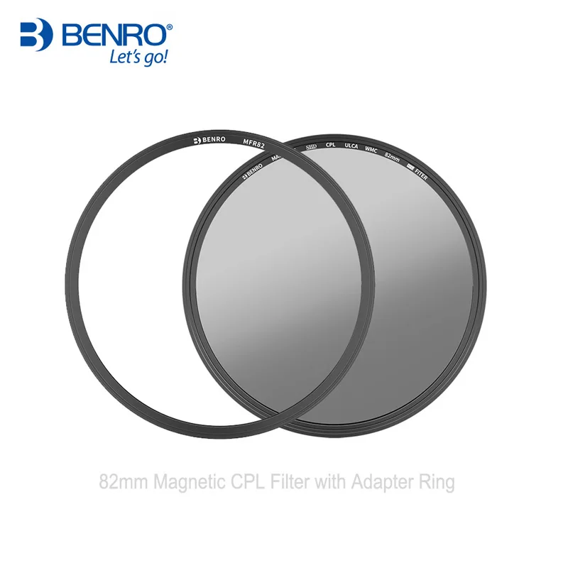 

Benro 82 мм магнитный CPL круговой поляризационный фильтр с магнитным кольцом адаптера
