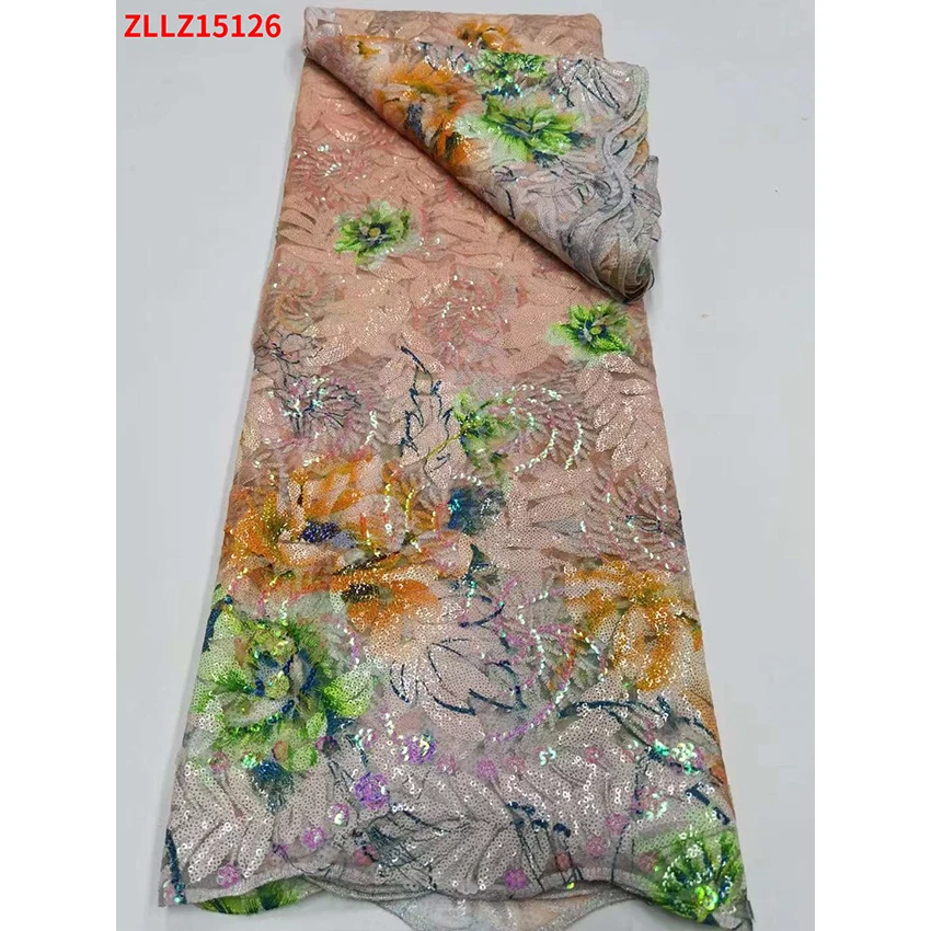 Специальное предложение африканская французская кружевная блестящая цветная