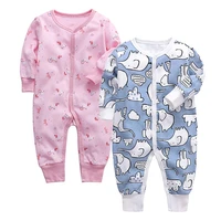 2piecelot baby clothing romper newborn babies jumpsuit long sleeve 3 6 9 12 18 24 monthes infant boys girls clothes