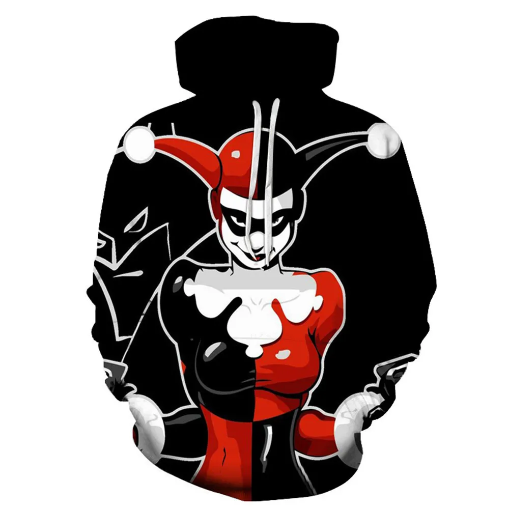 

haha joker 3D Print Sweatshirt Hoodies Men and women Hip Hop Funny Autumn Streetwear Hoodies Sweatshirt For Couples Clothes