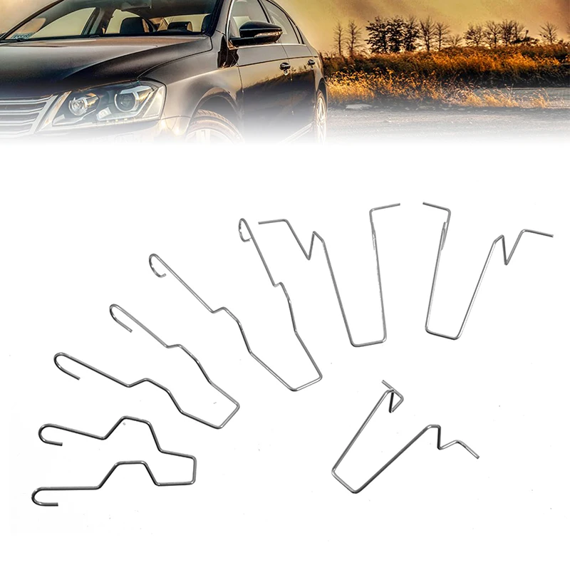 6 шт. металлический головной светильник пружинные зажимы подходят для H1 H3 H4 H7