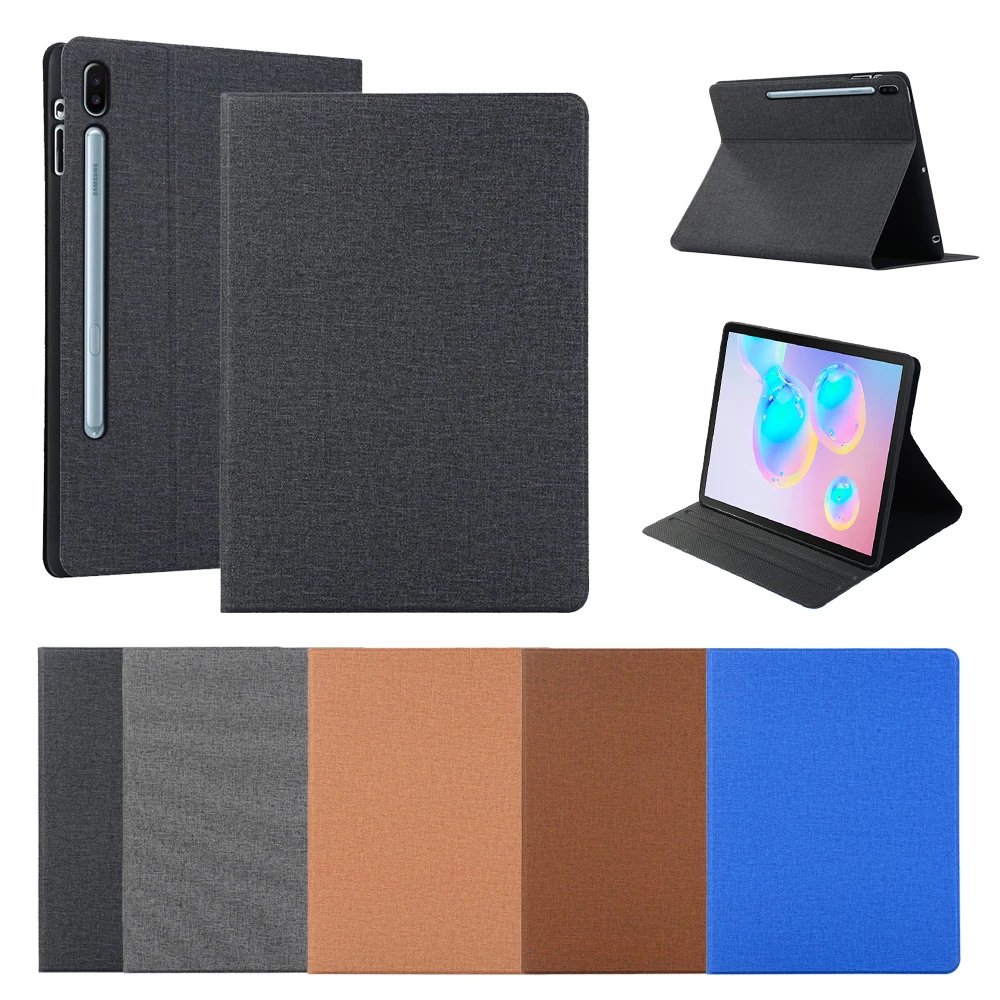 Для samsung Galaxy Tab S6 10,5 дюймов SM-T860 T865 T867 планшетный чехол из искусственной кожи+ ТПУ Флип Стенд белье планшет кожаный чехол защитный чехол