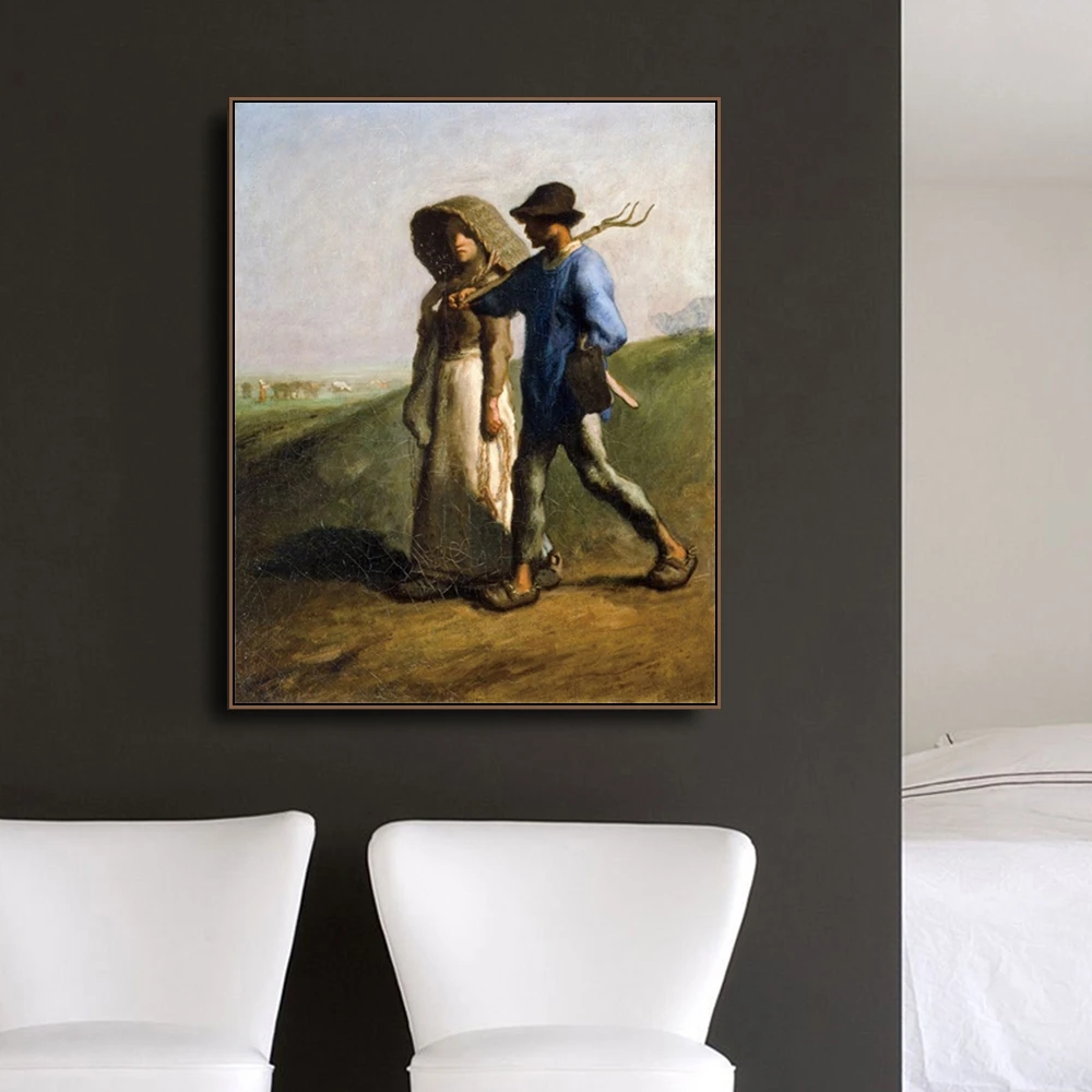 Картина на холсте с изображением Жана Франсуа проса | Дом и сад