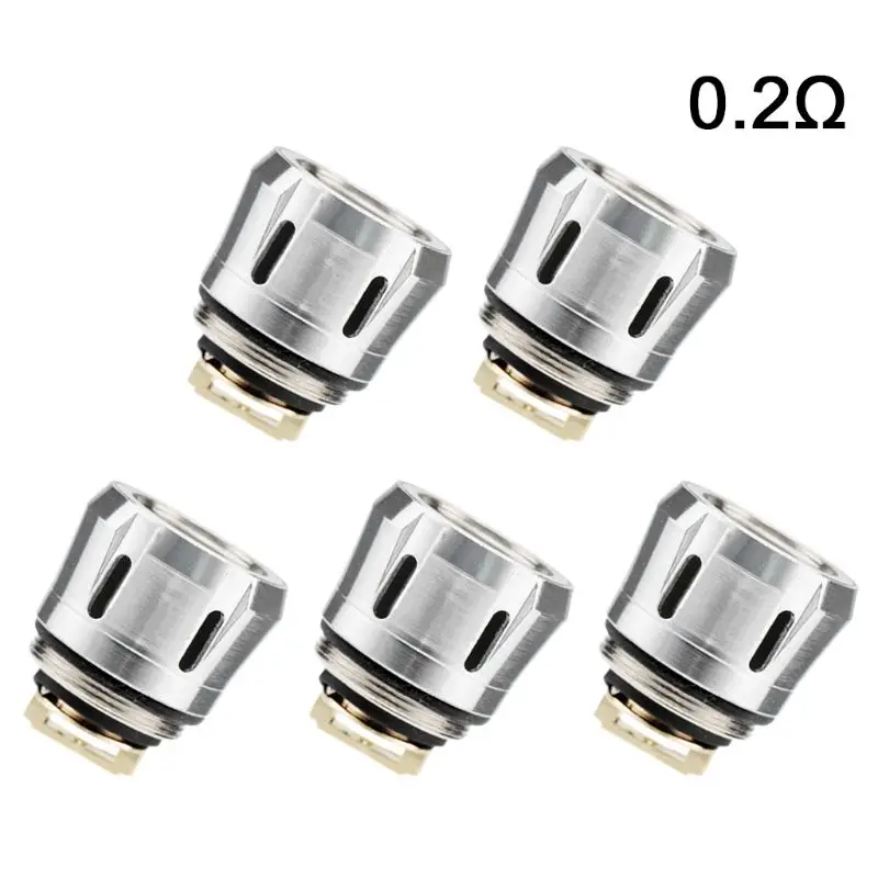 

5 Pcs/Pack Electronic Cigarette Coil 0.15/0.2ohm Replacement Coil Head for Ello Series Tank Vape Coil Head IJust 3 Coil