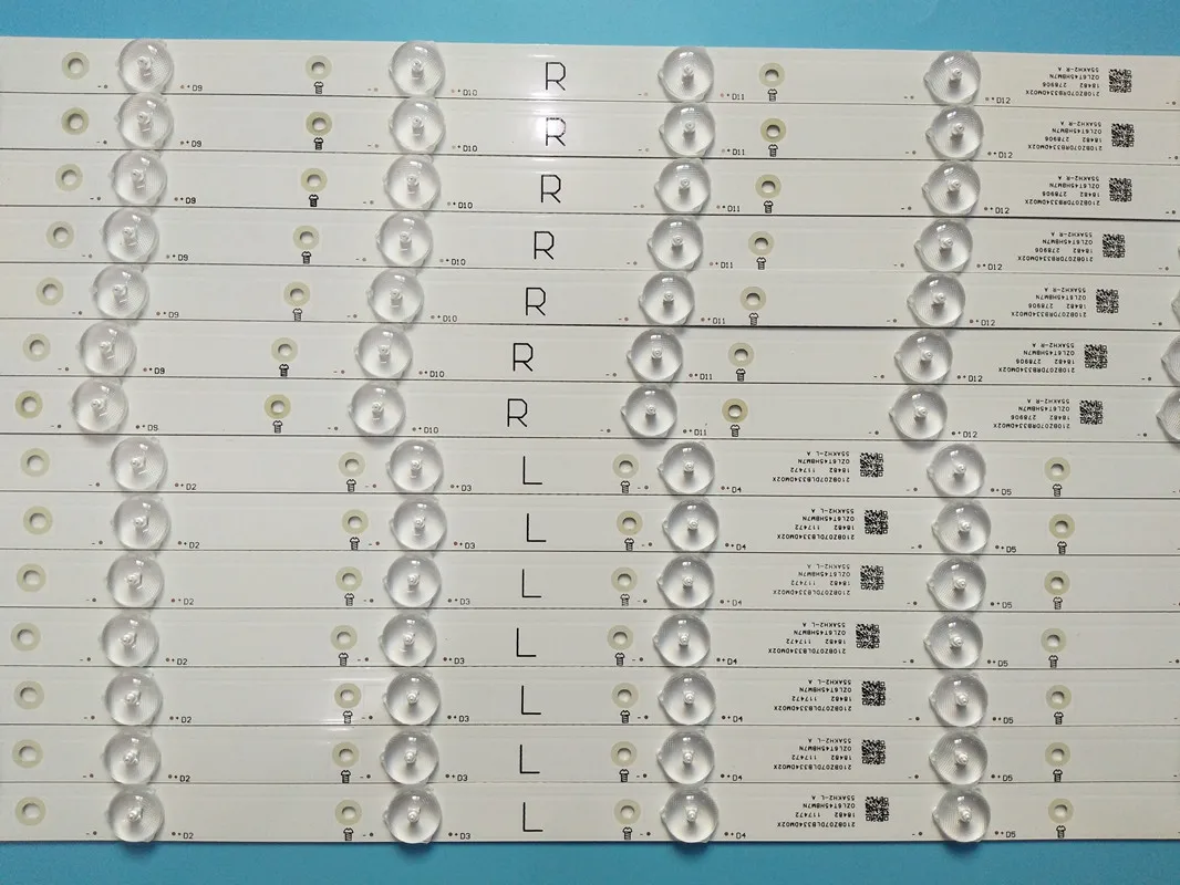 

New1set= 14 PCS takes LED retrolighting to 55PFF5701 5PUS6501 LB55072 TPT550U2 EQLSHA. G GJ-2K16-550-D714-V4-L R 01N31 01N32
