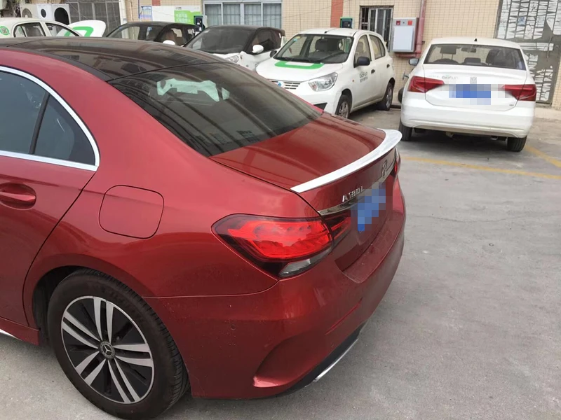 Спойлер для Mercedes-Benz W177 2019-2020 спойлер заднего крыла из АБС-пластика Benz W77 A180 250 200 |