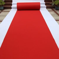 travel red carpet wedding carpet disposable red carpet exhibition carpet wholesale corridor stair mat