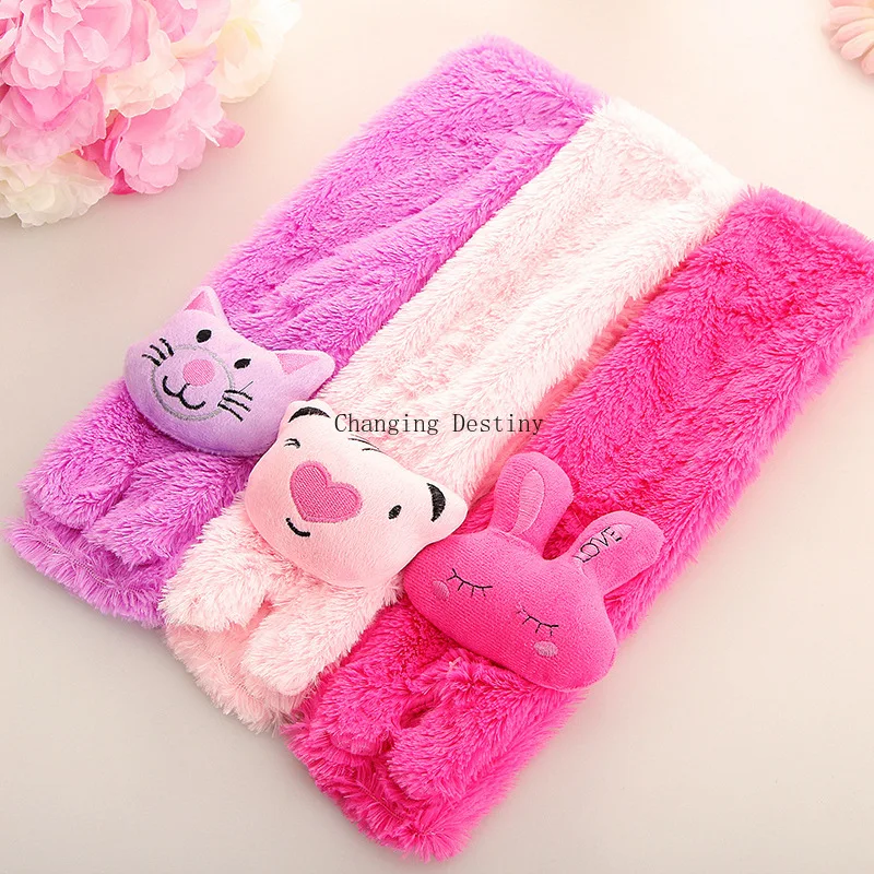 Детский шарф случайного цвета милые плюшевые детские шарфы с героями