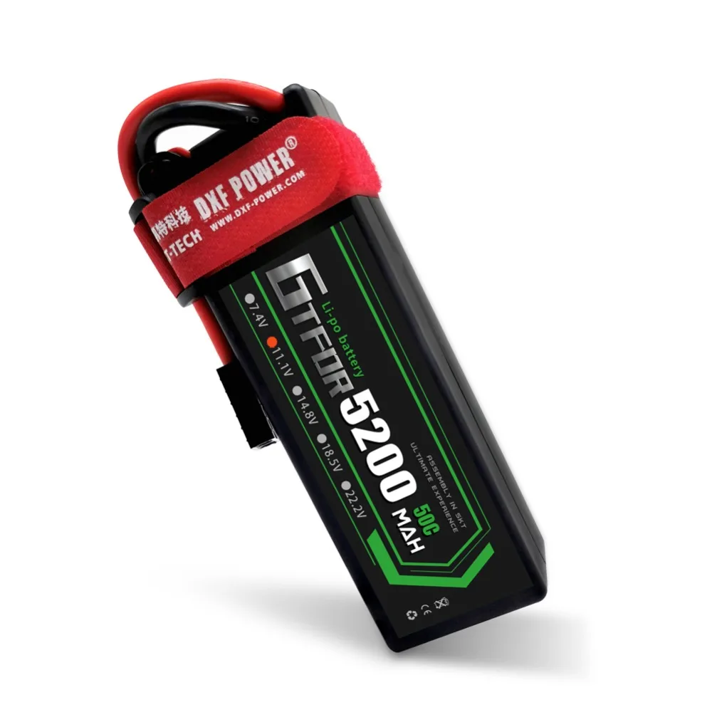 GTFDR 11,1 v 5200mah 50C 3s max 100C 3,7 V 1000mah 25C max60C запасные части для радиоуправляемого дрона traxxas