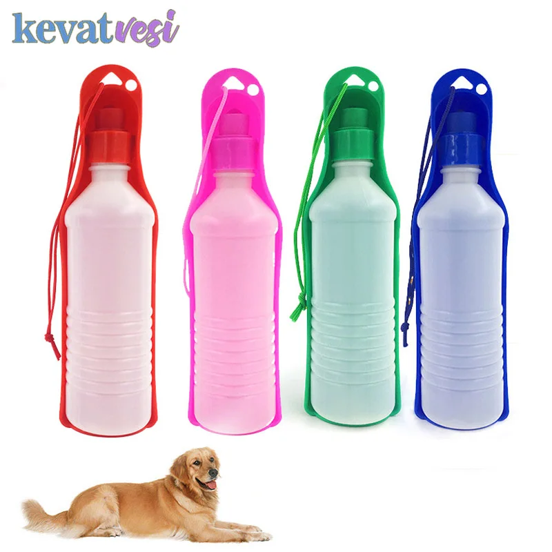 

Pet Folding Drinker Pet Dog Cat Outdoor Drinking Bottle 250Ml 500Ml Pets Travel Water Bowl Feeding Dispenser Pet Supplies