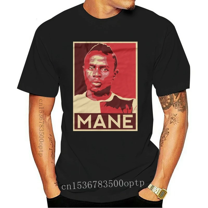 

Новинка, Мужская модная футболка Sadio с принтом «грива надеюсь»