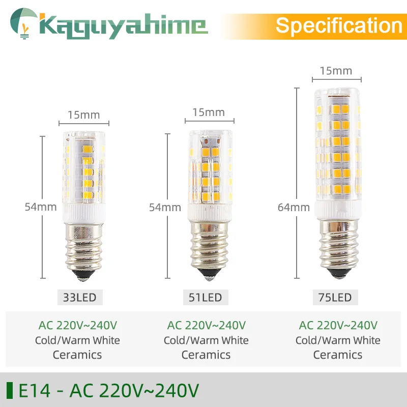 10 шт. светодиодные лампы COB G4 G9 E14 AC/DC 12 В 3 Вт 5 220 | Лампы и освещение