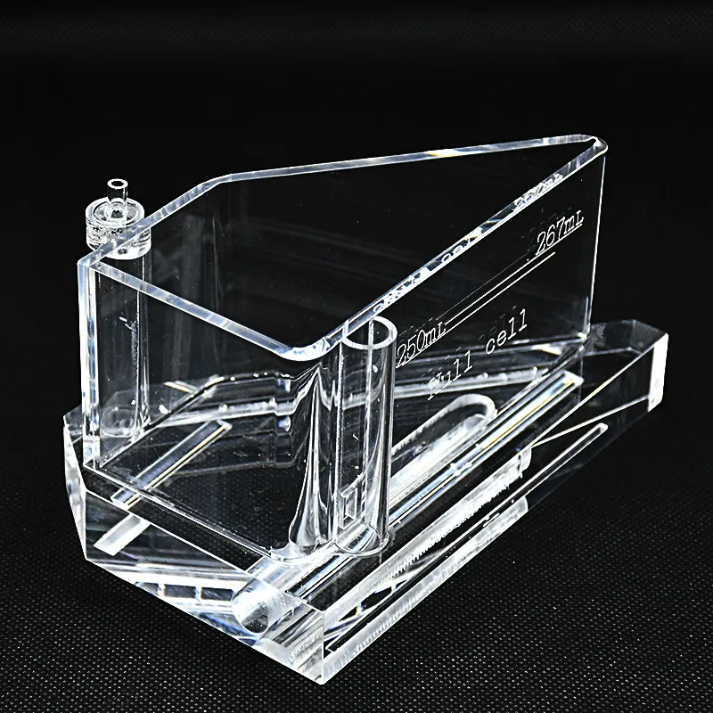 Корпус ячейки плексигласа гаррингтон канавка испытательное оборудование