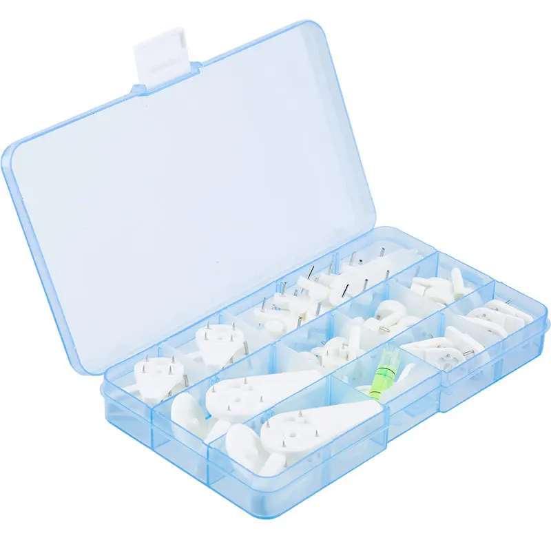 

2019 Enhanced Version Screwless Send Hammer Hole Punched Strong Hanging Painting Wall Studs Photo Wall Wedding Hidden Hook