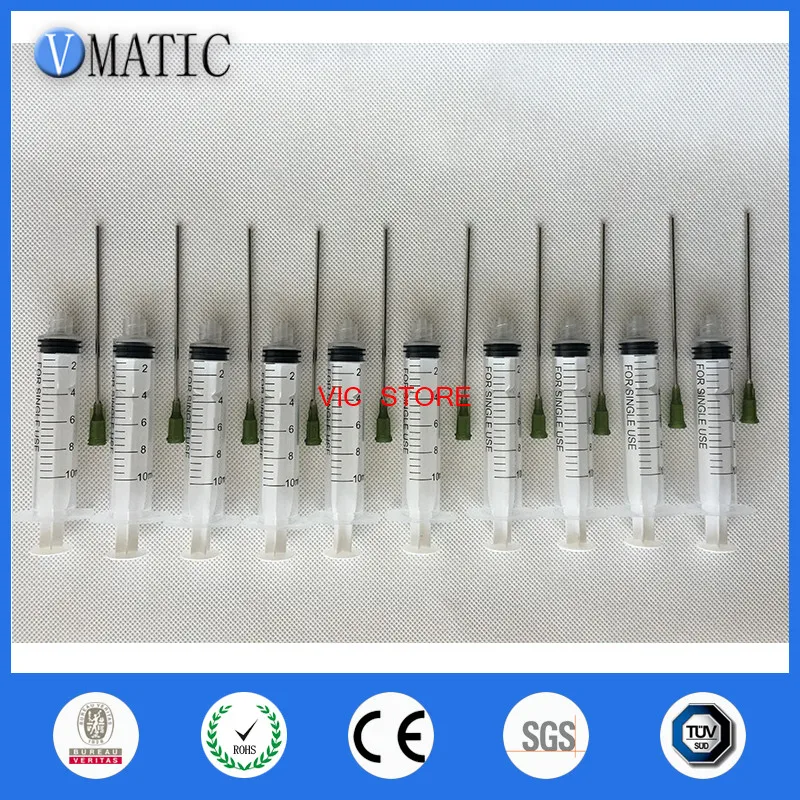 Бесплатная доставка без стерилизации 10 шт 95 мм Длина 14 г дозирующая игла + куб/мл