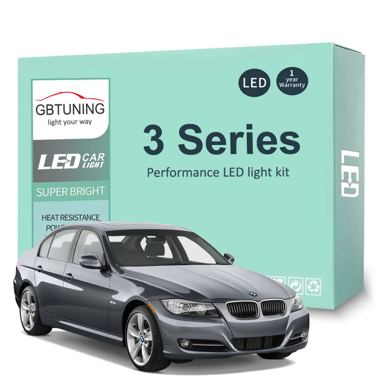 LED Interior Light Bulb Kit For BMW 3 Series E36 E46 E90 E91