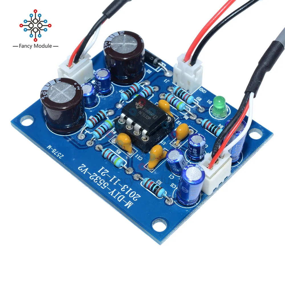 NE5532 OP-AMP стерео усилитель доска Аудио Hi-Fi модуль усилителя громкоговорителя
