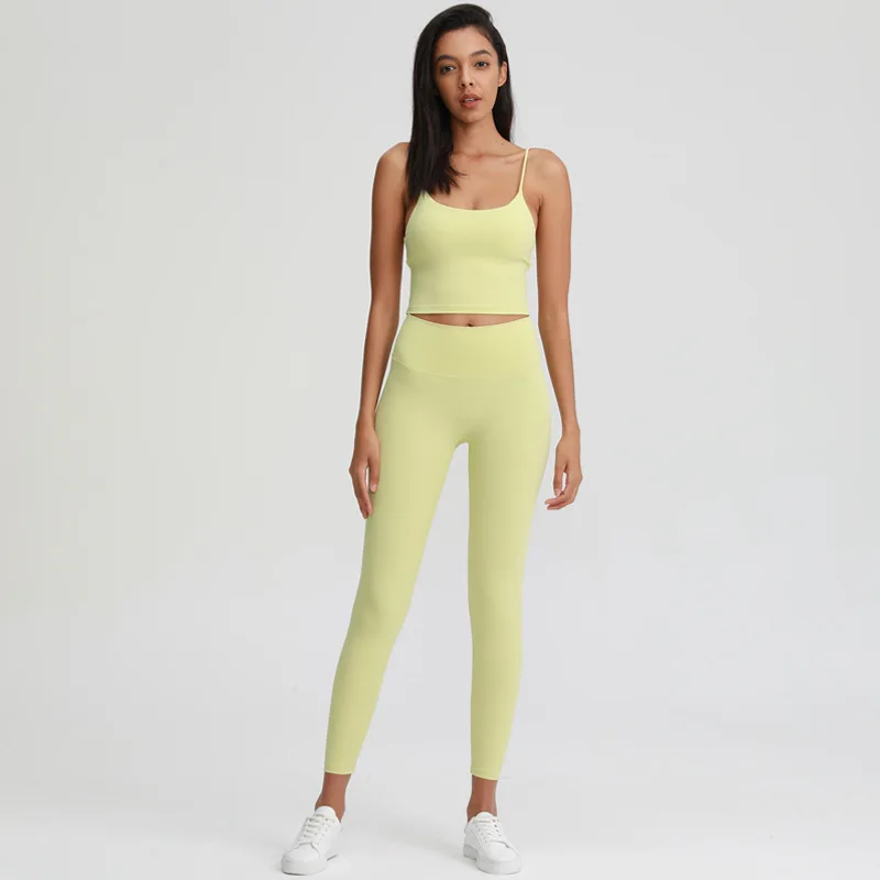 Комплект для йоги Naked Feel женский спортивный костюм одежда спортзала комплект