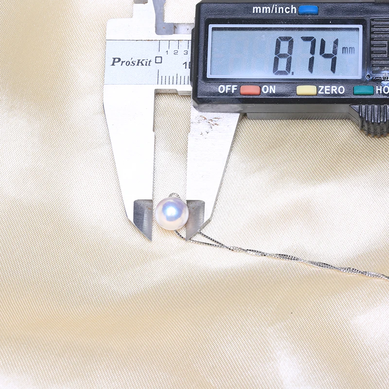 Женская серебряная цепочка натуральная жемчужная круглая эдисона регулируемая