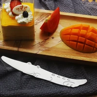 100pcslot stainless steel butter knife cheese dessert jam spreaders cream knifes western cutlery breakfast tool ct0499