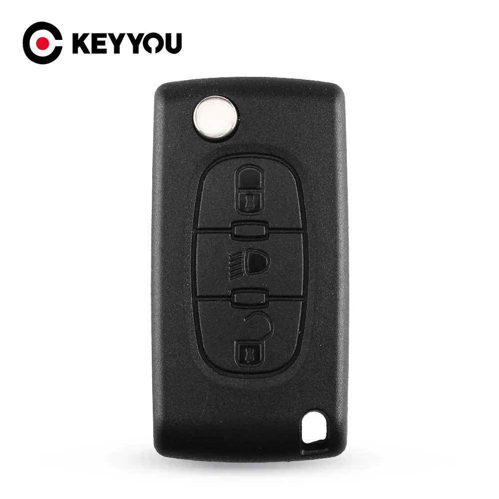 3-кнопочный пульт дистанционного управления KEYYOU 20x HU83 CE0523 чехол для Citroen C2 C3 C4 C5 C6