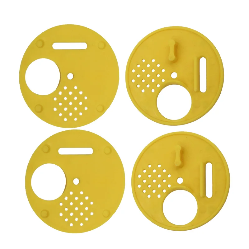 20 шт. коробка для пчелиного улья входные ворота пластиковые желтые круглые