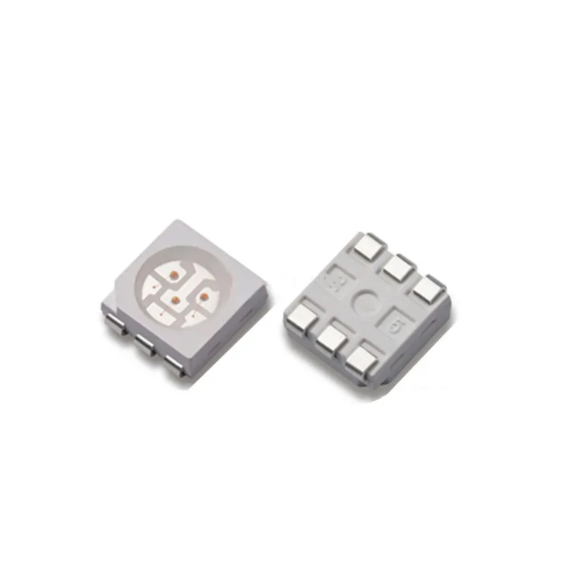 

50PCS 5050 SMD LED ICE BLUE PINK ORANGE BLUE GREEN RED PURPLE YELLOW 5.0*5.0*1.6MM 60mA Lamp Free Shipping