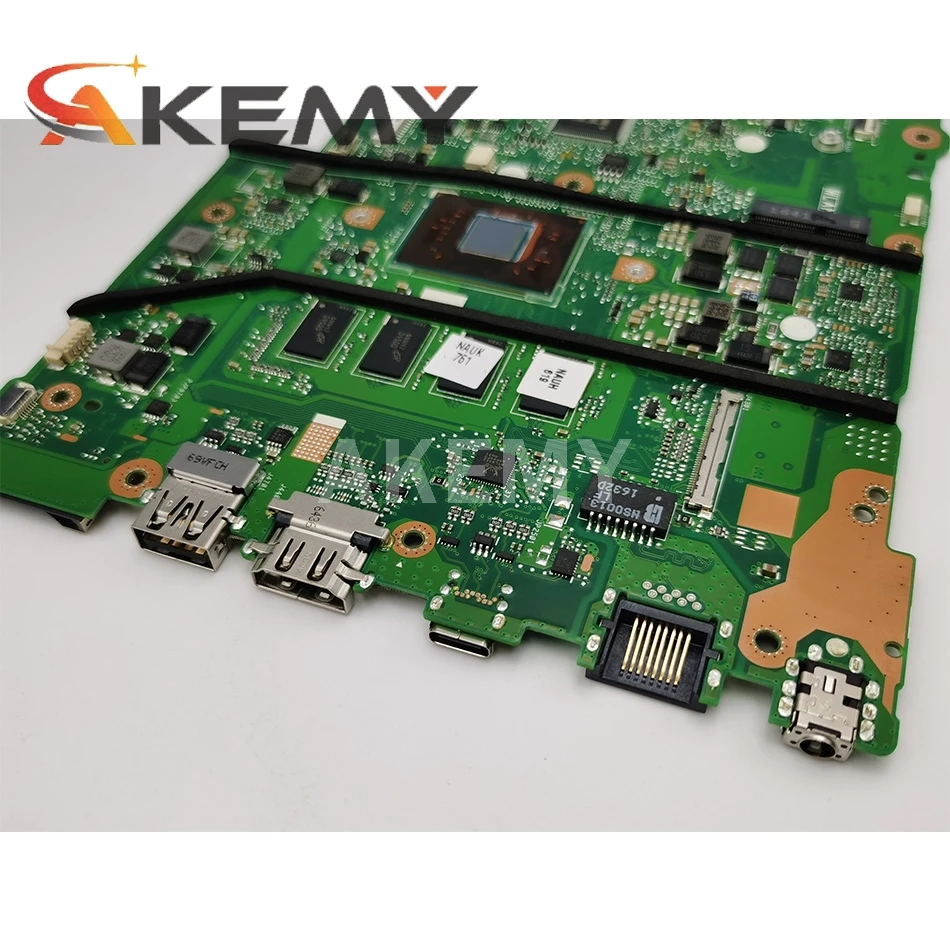 

Akemy E402NA E502NA motherboard For ASUS E402N E502N laptop motherboard N3350 CPU 4G RAM Original Integrated Test motherboard