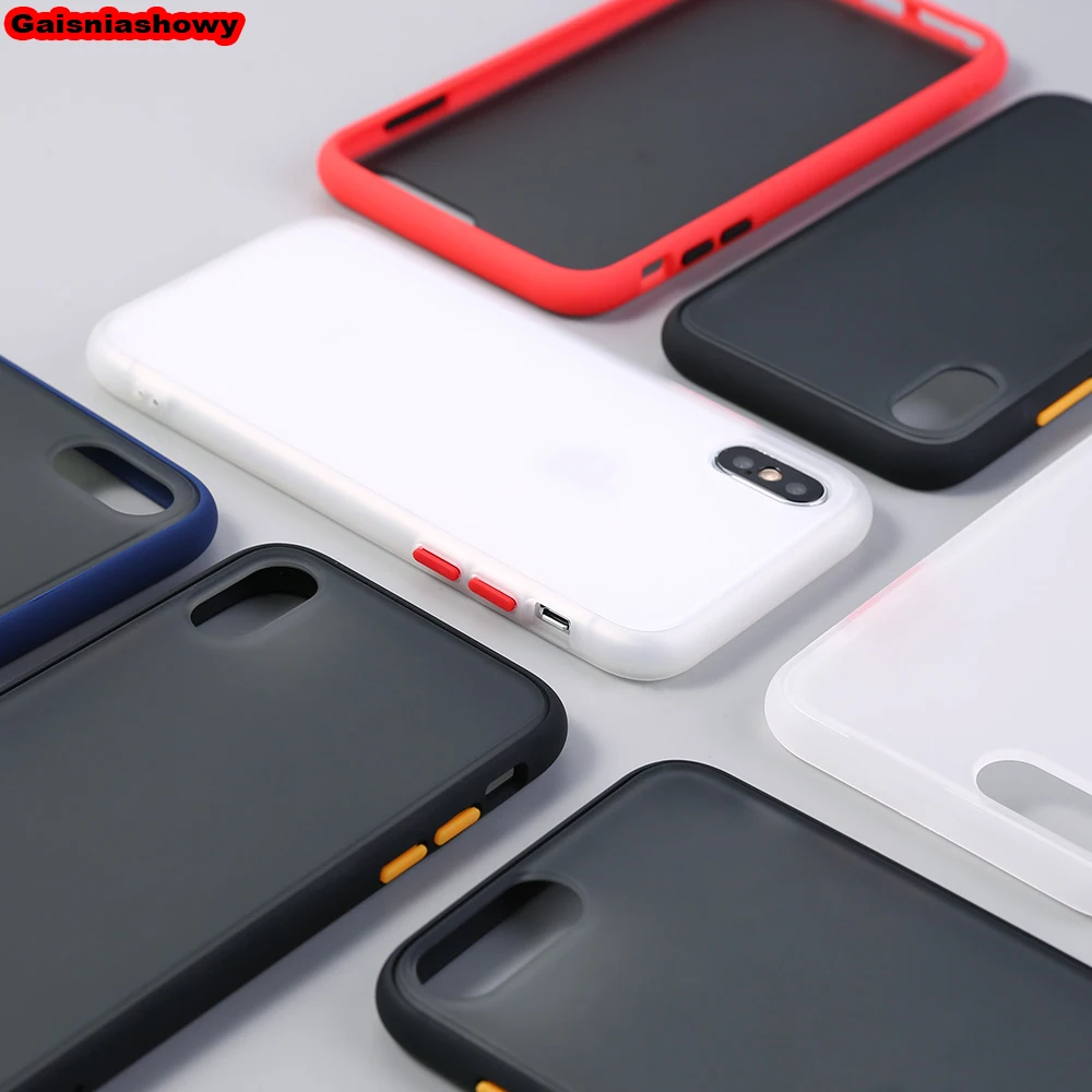 Противоударный защитный чехол для iPhone 11 Pro Max X XS XR прозрачная задняя крышка 6 6s 7 8