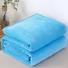 Двойное Коралловое искусственное одеяло из кашемира для сохранения тепла зимой, покрывало, диванные одеяла и капли