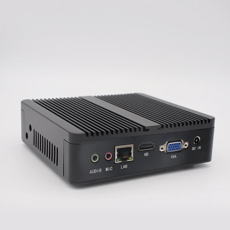 Ubuntu мини-ПК win10 безвентиляторный блок 1 lan 12v с процессором N2920 на бортовой основе