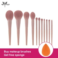 anmor 118pcslot makeup brushes set synthetic hair professional make up brush for eyeshadow foundation powder eyeliner eyelash