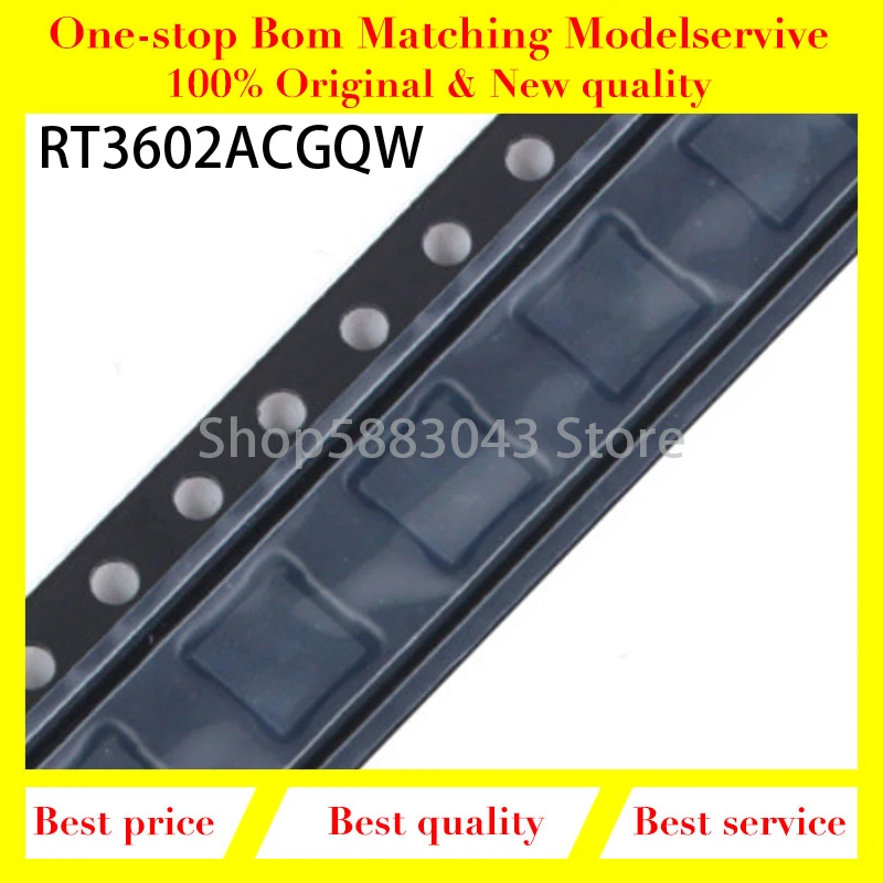 

RT3602ACGQW RT3602AC QFN 5 шт./лот новый оригинальный