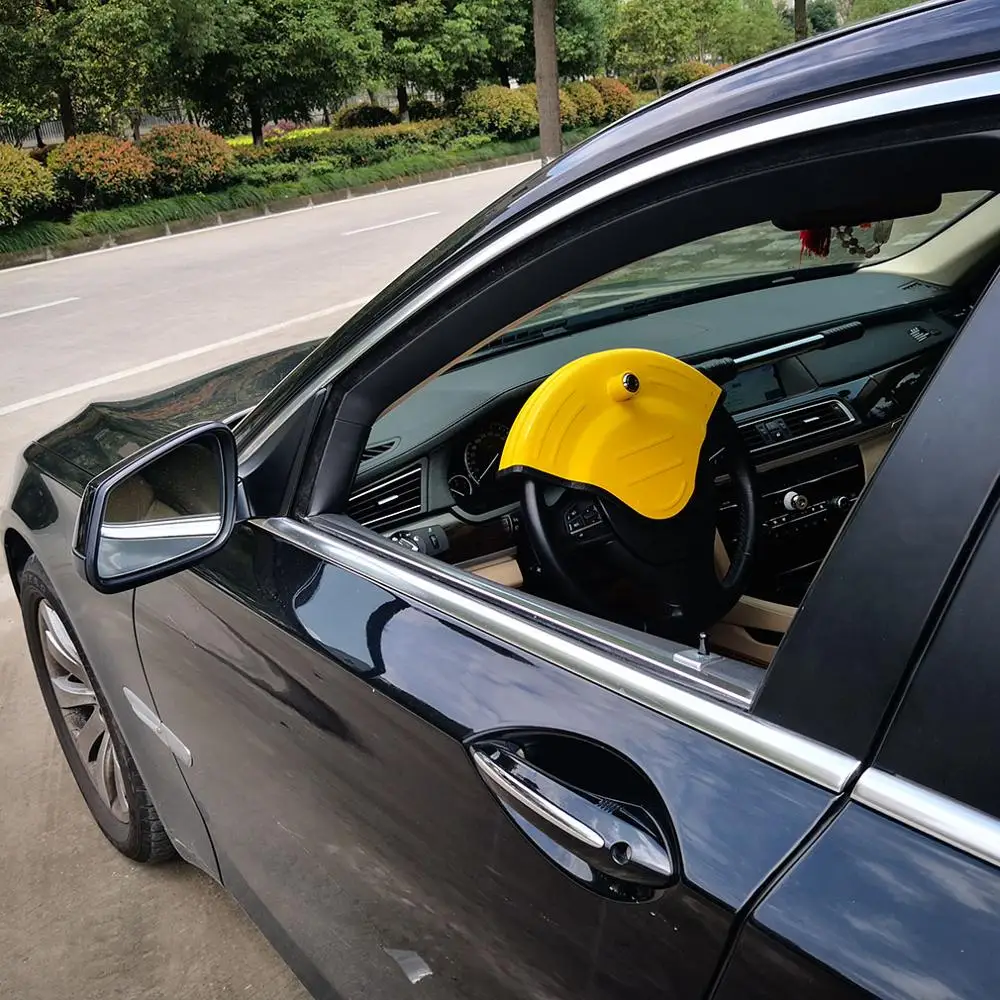 Универсальный Автомобильный Замок рулевого колеса полное покрытие подушки