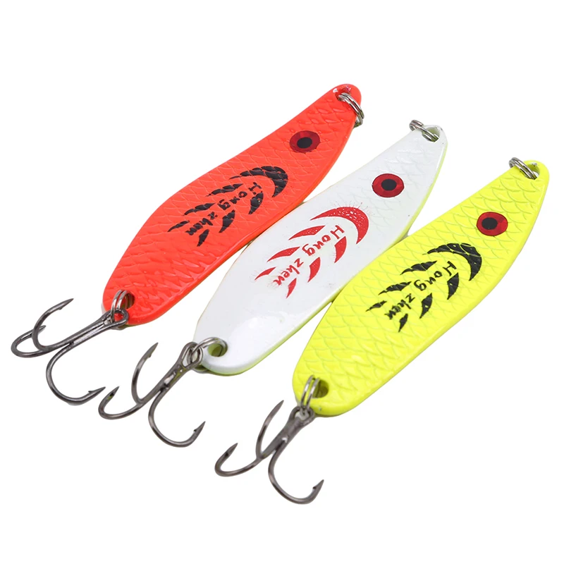 

Fishing Tool Three Shovel Type Iron Plate Bait Color Sequin Road Lure Bait Fake Bait Fishing Supplies Fish Tackle Accessory