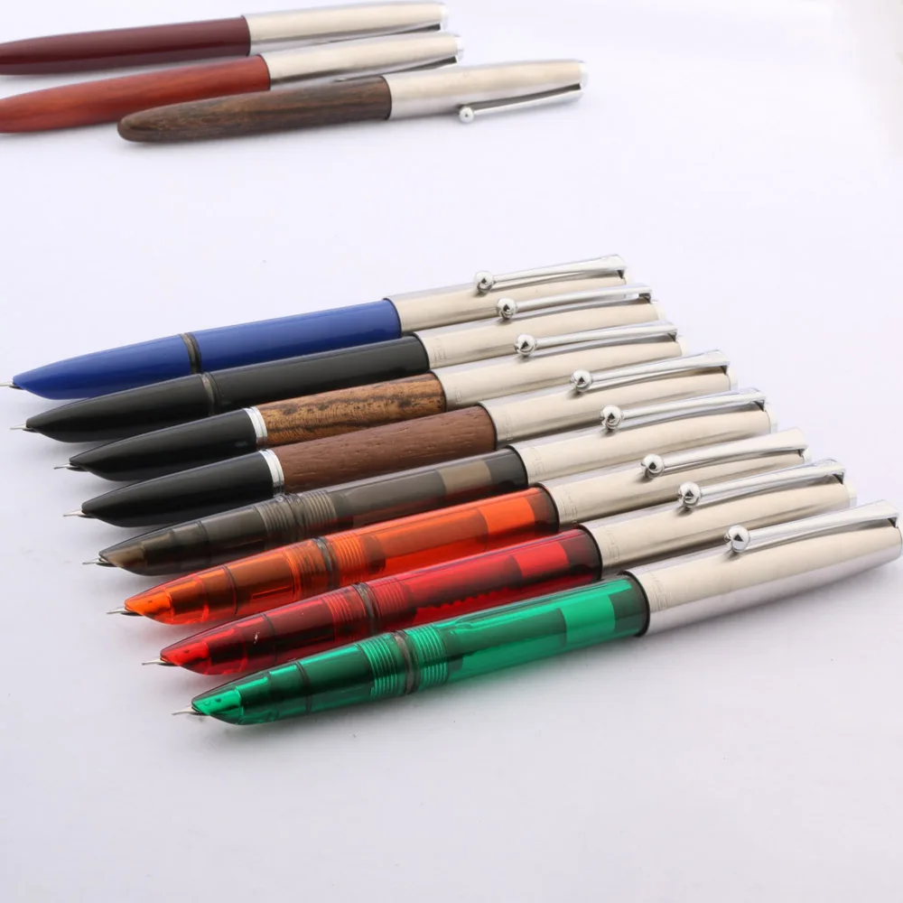 Высокое качество JINHAO classic 51-A авторучка серая Аврора акриловая деревянная