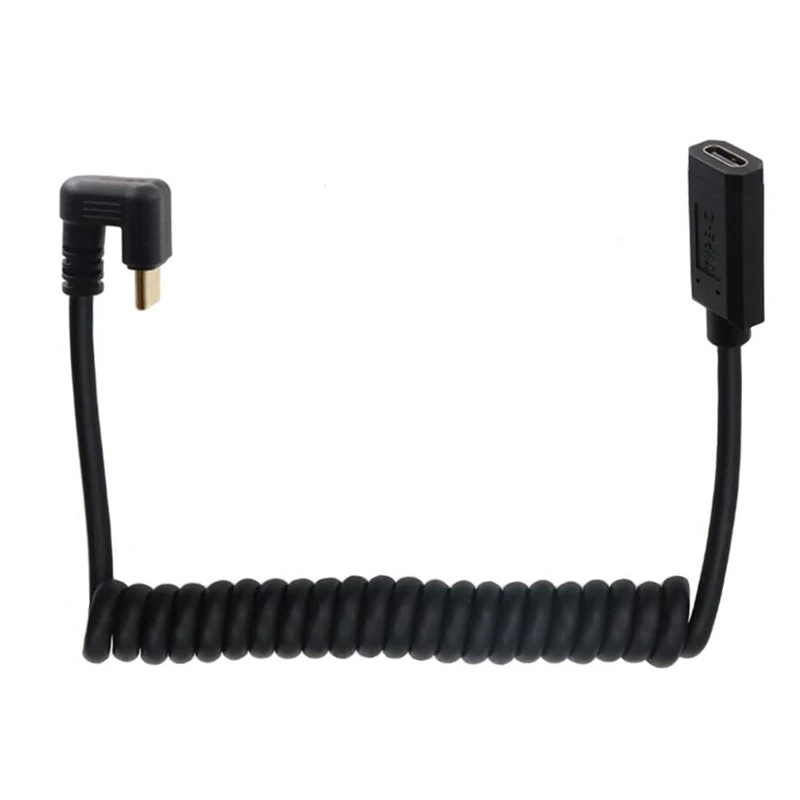 USB 3. 0 Type-C штекер-гнездо 4K 60 Гц пружинный Выдвижной зарядный кабель U-образной