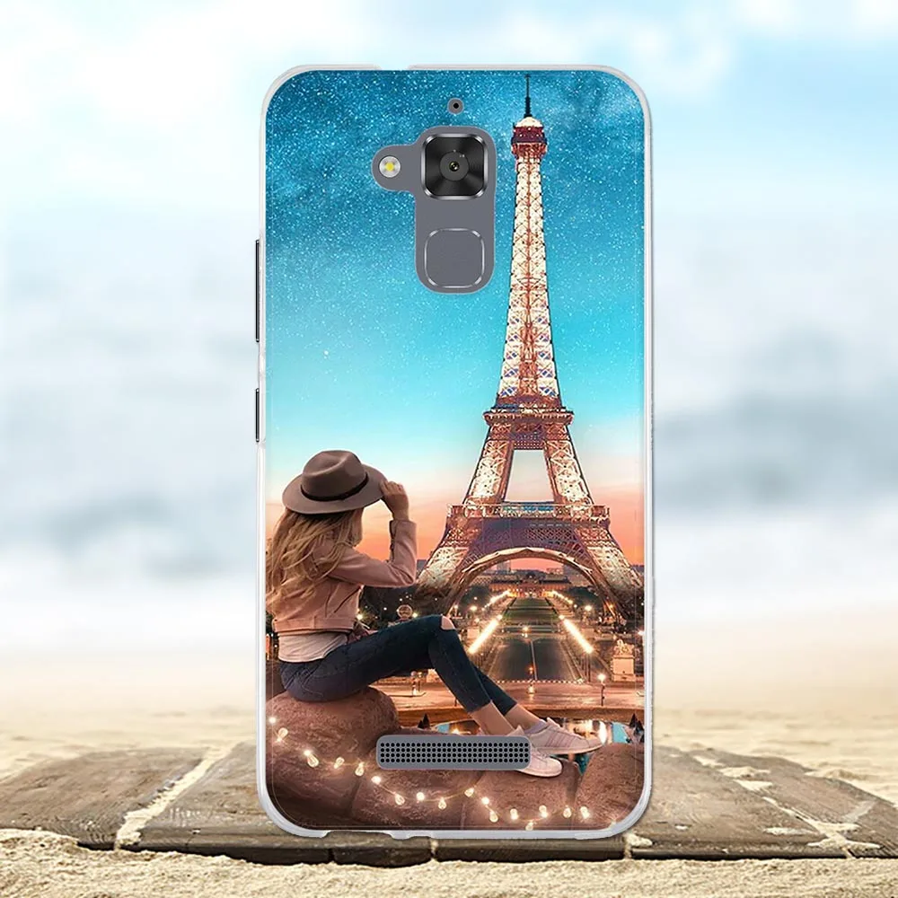 For Asus Zenfone 3 Max ZC520TL Cover Soft TPU Case Cat Patterned Funda Bag | Мобильные телефоны и аксессуары