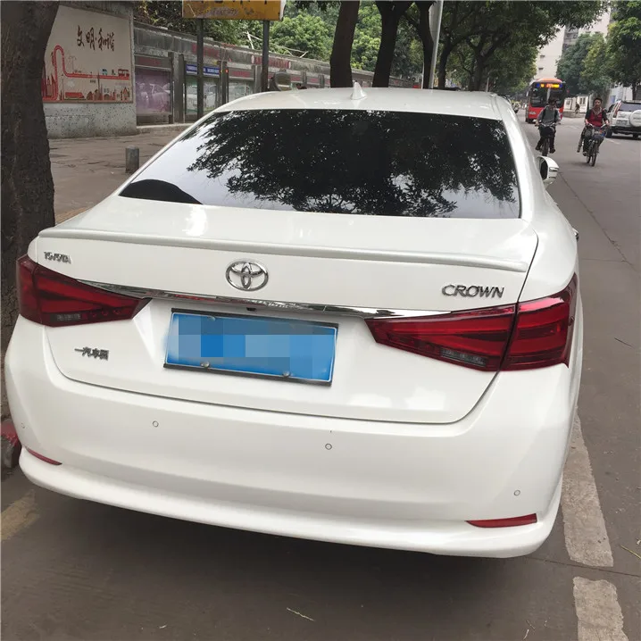 Спойлер для TOYOTA Crown 2013-2016 высококачественный спойлер из АБС-пластика заднего