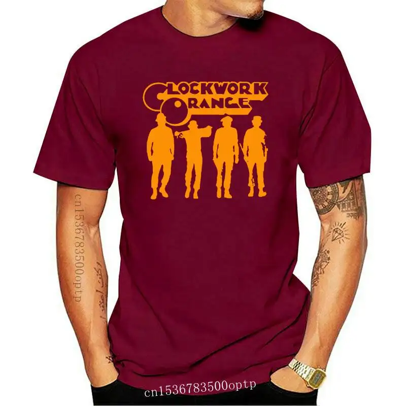 

New Free Shipping A CLOCKWORK ORANGE style men t-shirt 2021 summer men's top tees