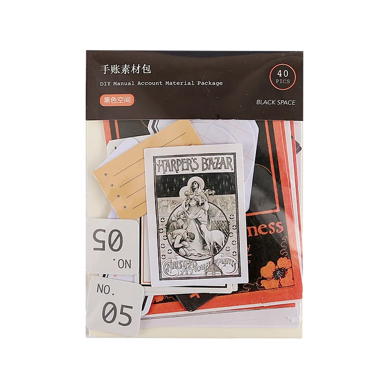 Для выведения токсинов 40 шт ретро постер украшение для альбома стикеры DIY дневник