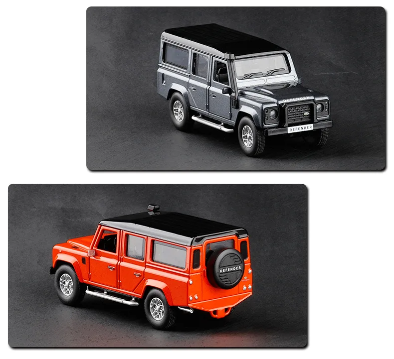 1:36 высокая имитация JK Land Defender SUV модель автомобиля из сплава дверь оттяните назад мальчик металлическая модель игрушечный автомобиль для детей Подарки