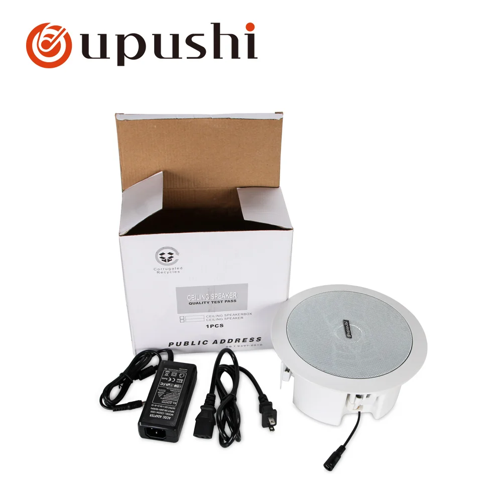 Oupushi KS812A bluetooth Встроенный потолочный динамик 4 5 дюймов и АБС экологически чистые