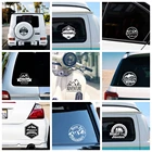 Модные виниловые наклейки на лобовое стекло с изображением гор, приключений